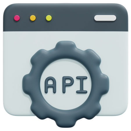 API de la nube  3D Icon