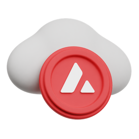 Nube de avalancha  3D Icon