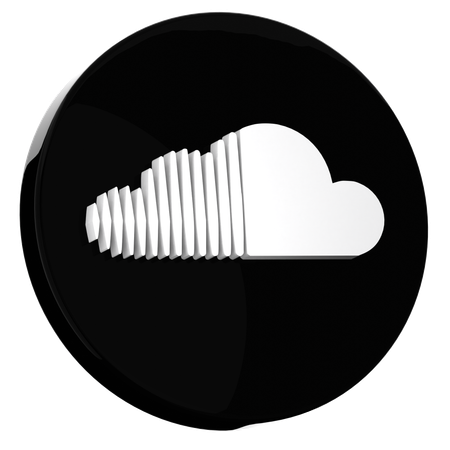 Nube de sonido  3D Icon