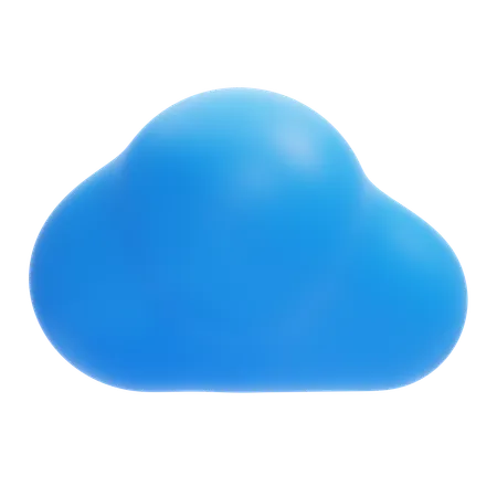 Nubes  3D Icon