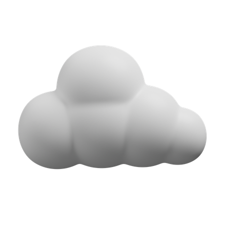 Nubes  3D Icon