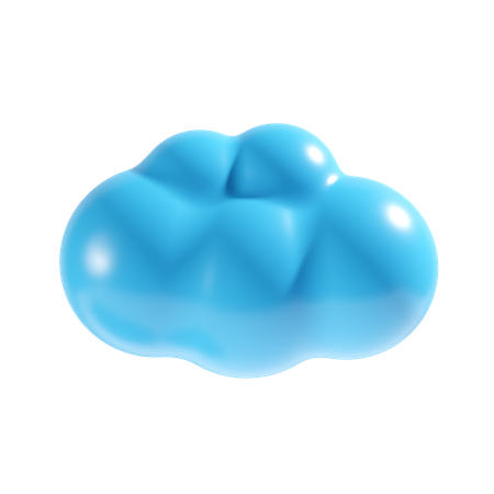 Nubes  3D Icon