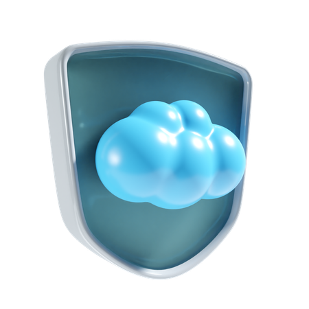Nubes  3D Icon