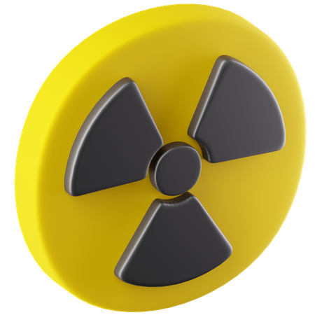 Nucléaire  3D Icon