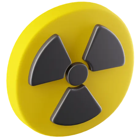 Nucléaire  3D Icon