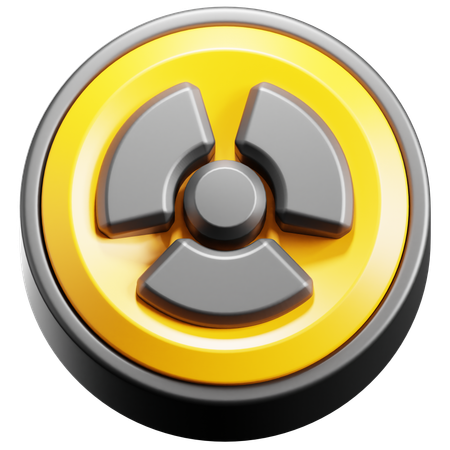 Nucléaire  3D Icon