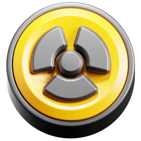 Nucléaire  3D Icon