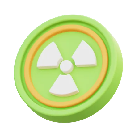 Nucléaire  3D Icon