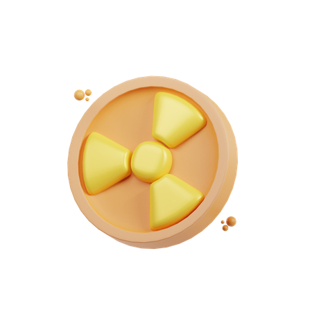 Nucléaire  3D Icon