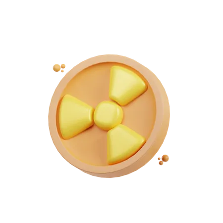 Nucléaire  3D Icon