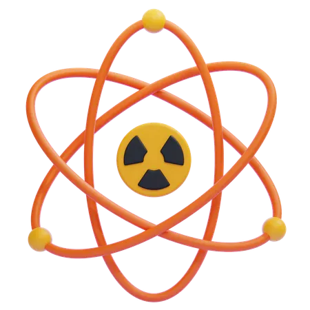 Nuclear  3D Icon