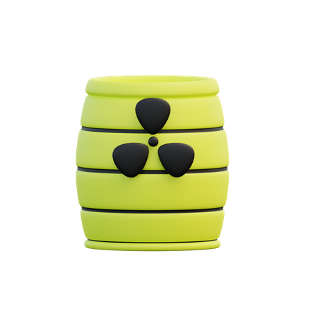 Nuclear 3D Illustration