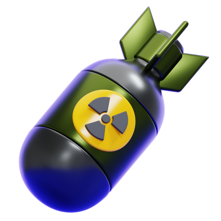 NUCLEAR BOMB  3D Icon
