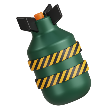 Nuclear Bomb  3D Icon