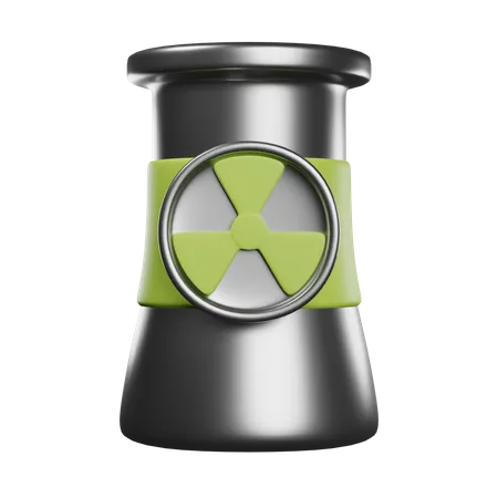 Nuclear Energy  3D Icon