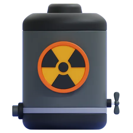 Nuclear Energy  3D Icon