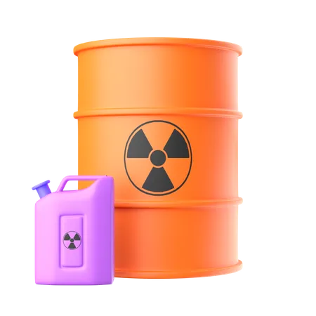 Nuclear Fuel  3D Icon