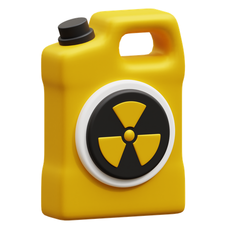 Nuclear Jerrycan  3D Icon