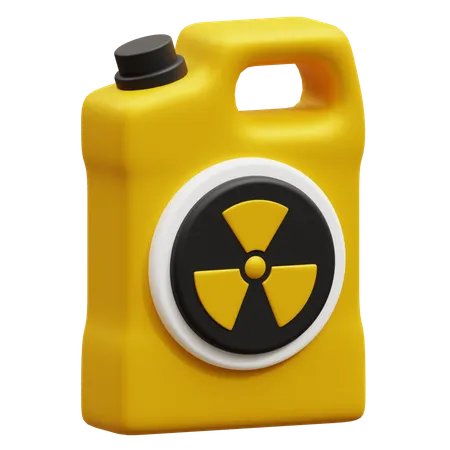 Nuclear Jerrycan  3D Icon