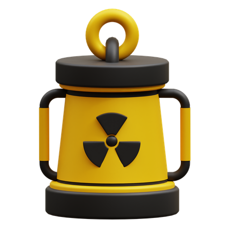 Nuclear lamp  3D Icon