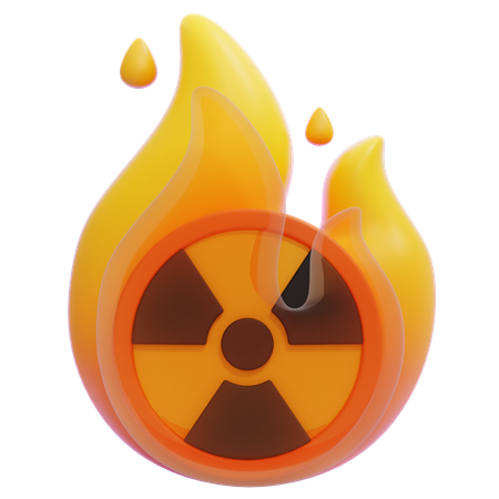 Nuclear Power  3D Icon