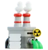 Nuclear Toxic Waste Emission