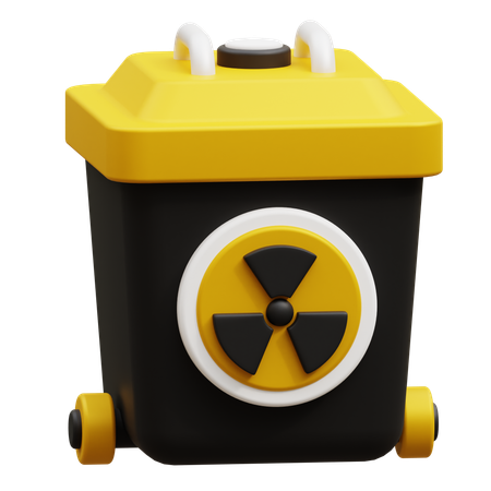 Nuclear Trash  3D Icon
