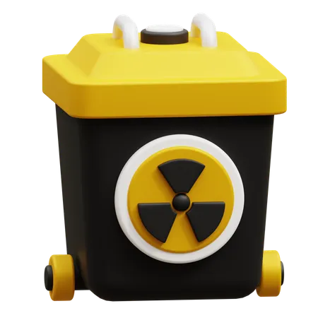 Nuclear Trash  3D Icon