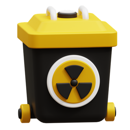 Nuclear Trash  3D Icon