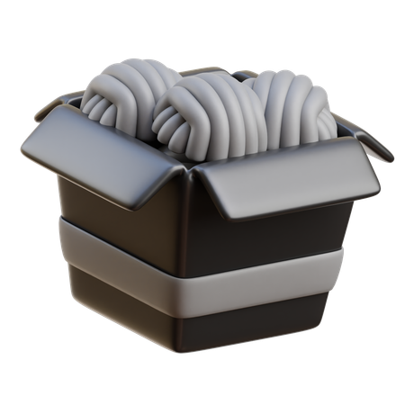 Nudelbox  3D Icon