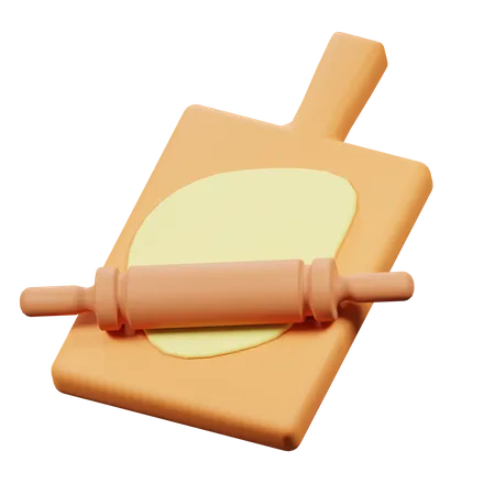 Nudelholz  3D Icon