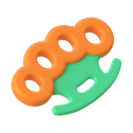 Nudillo  3D Icon