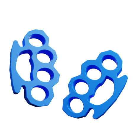 Nudillo de cobre  3D Icon
