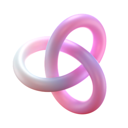 Nudo toroidal  3D Icon