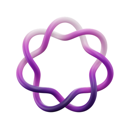 Nudos de polietileno  3D Icon