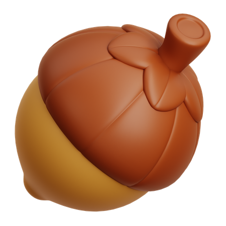 Nueces de roble  3D Icon