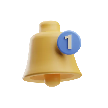 Nueva notificación  3D Icon