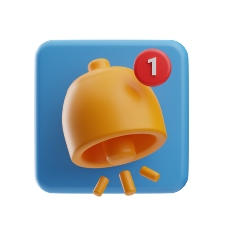 Nueva notificación  3D Icon