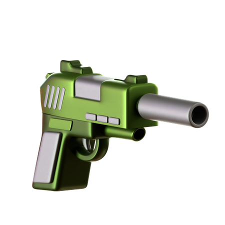 Pistola nueva  3D Icon