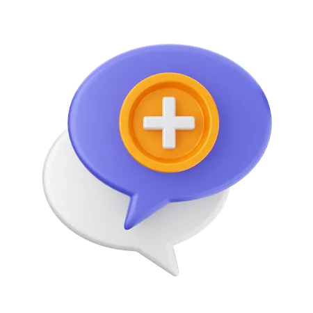 Nueva conversación  3D Icon