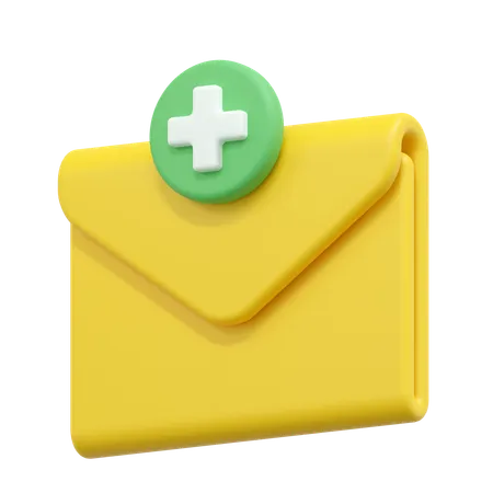 Nuevo Email  3D Icon