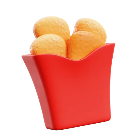 Nugget  3D Icon