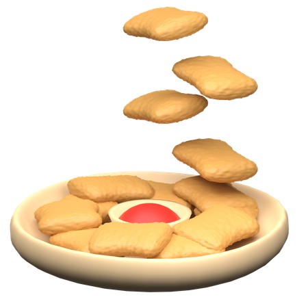 Nuggets  3D Icon