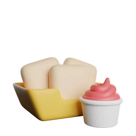 Nuggets  3D Icon