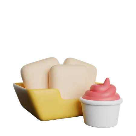 Nuggets 3D Icon