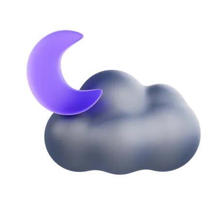 La nuit  3D Icon