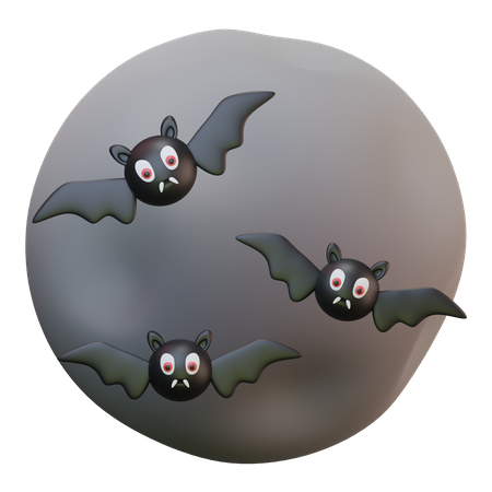 La nuit d'Halloween  3D Icon