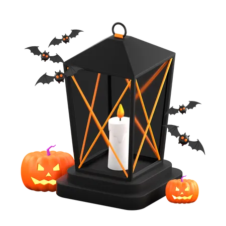 La nuit d'Halloween  3D Icon