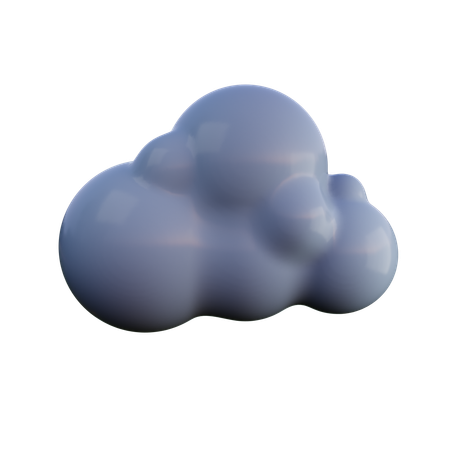 Nuit nuageuse  3D Icon