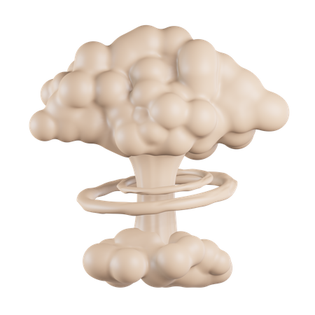 Nuke Explosion  3D Icon